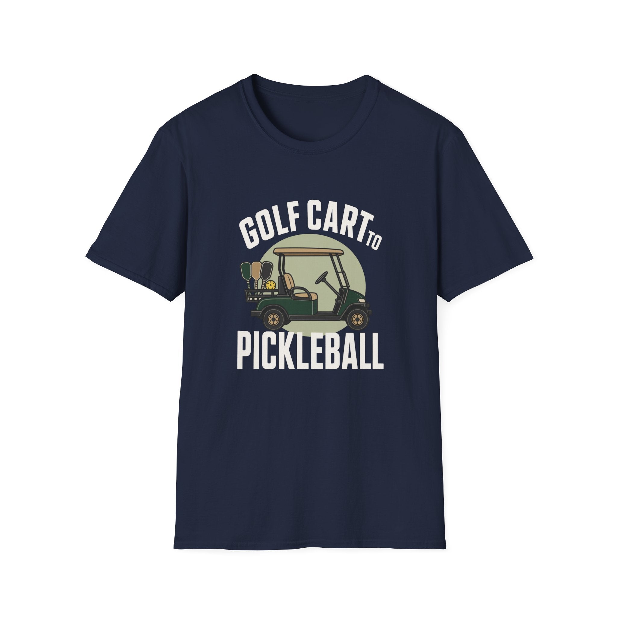 Golf Cart To Pickleball T-Shirt