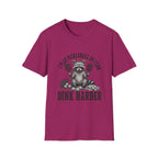Raccoon Cartoon Pickleball T-Shirt