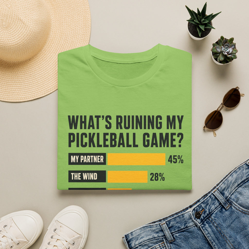 Pickleball Excuses Chart T-Shirt