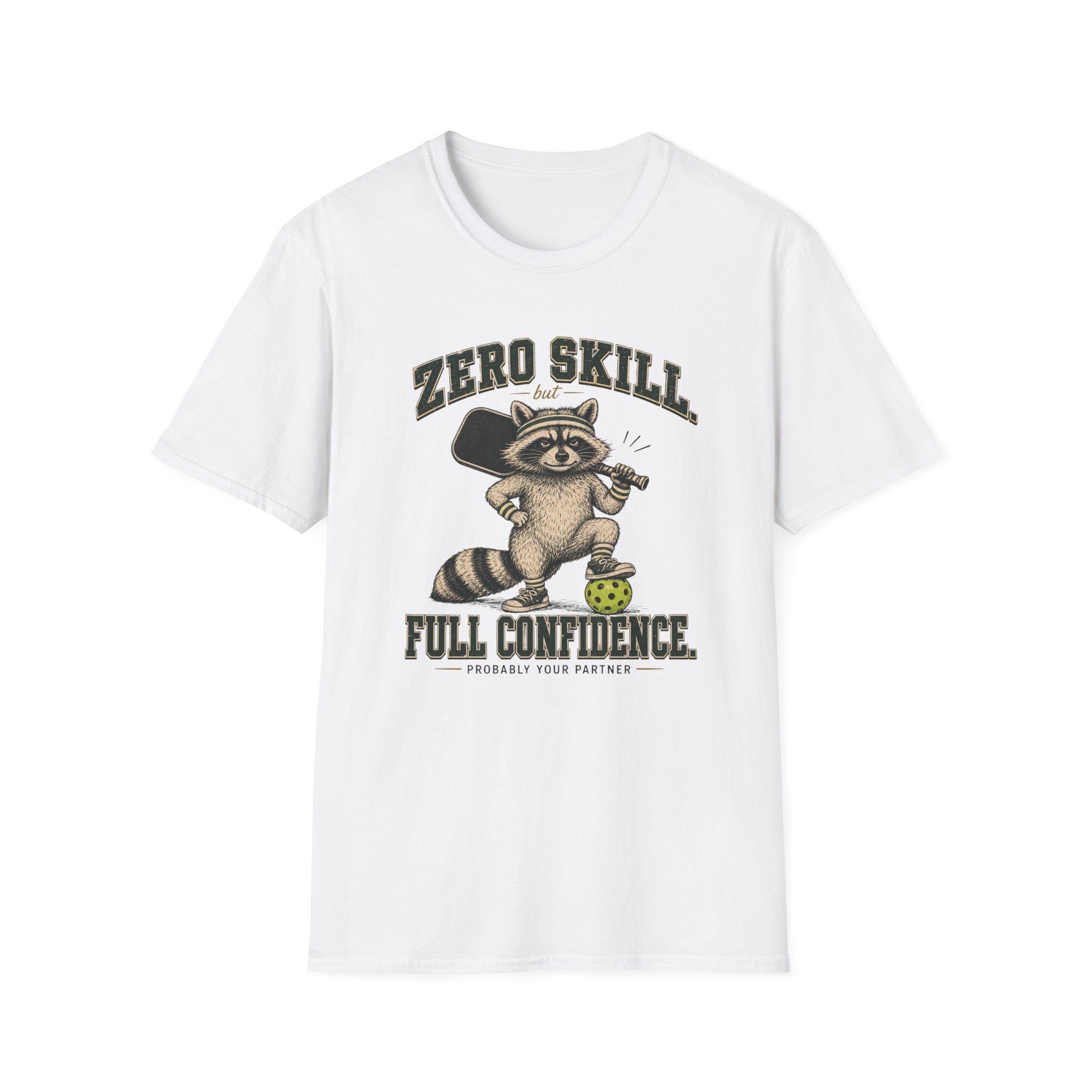 Full Confidence Raccoon T-Shirt