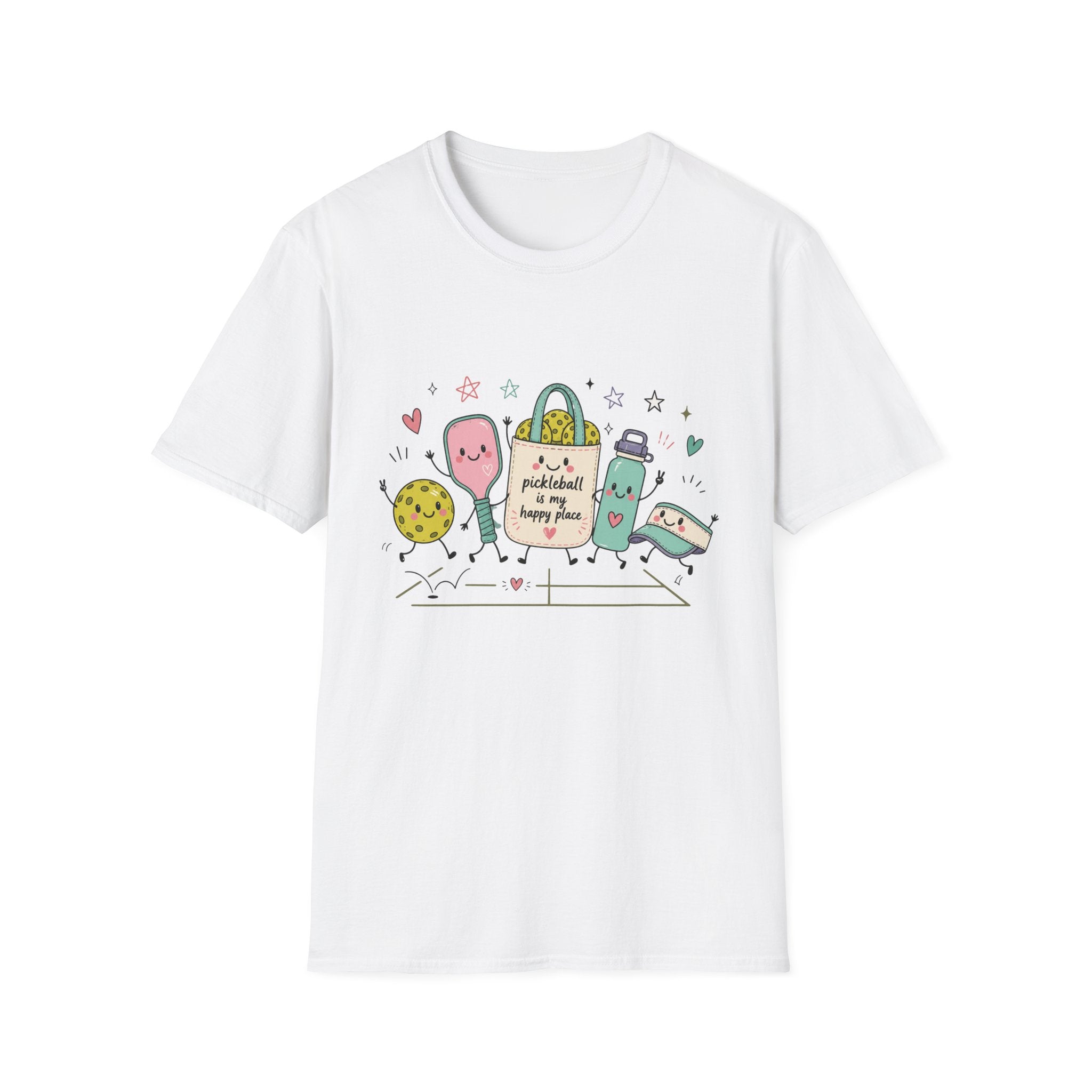 The Court Is My Happy Place T-Shirt