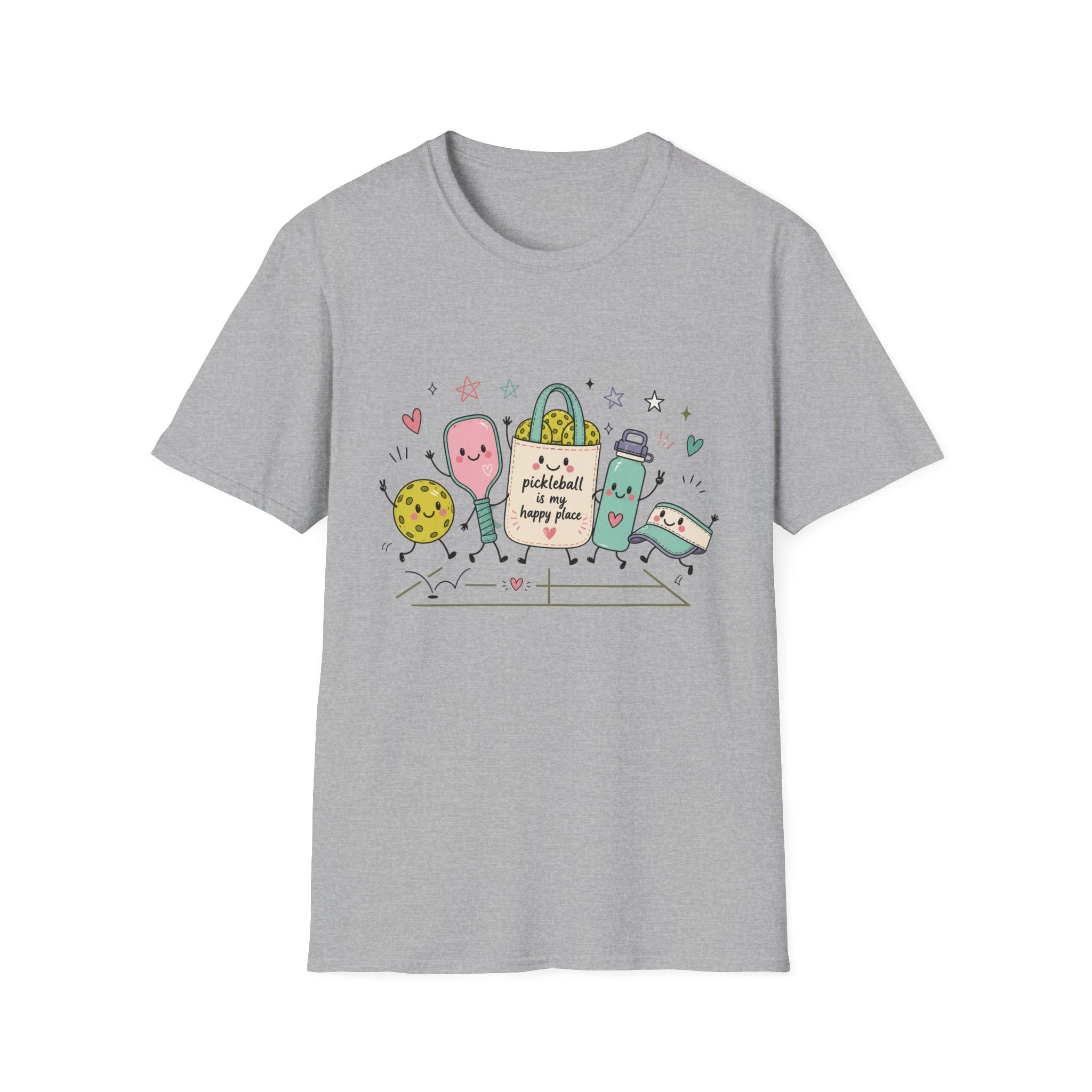 The Court Is My Happy Place T-Shirt