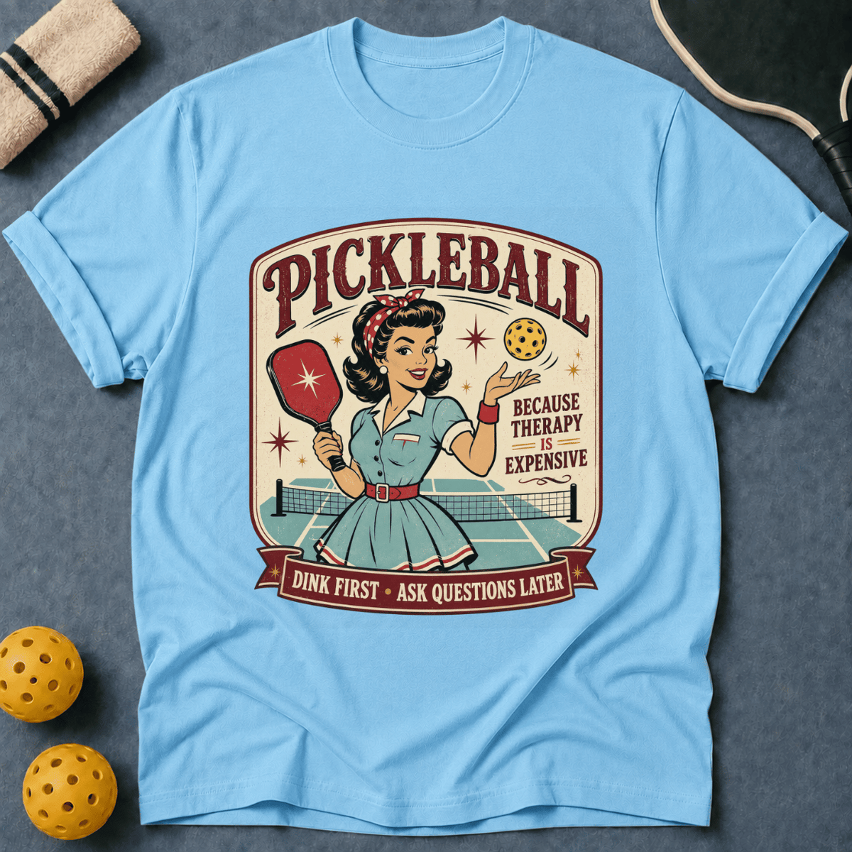 Pickleball Therapy T-Shirt