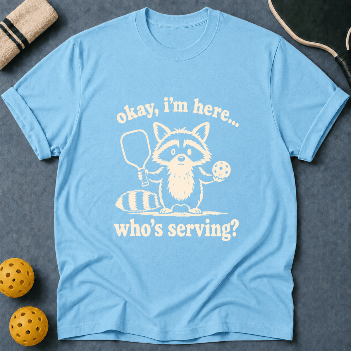 Raccoon: I'm Here T-Shirt
