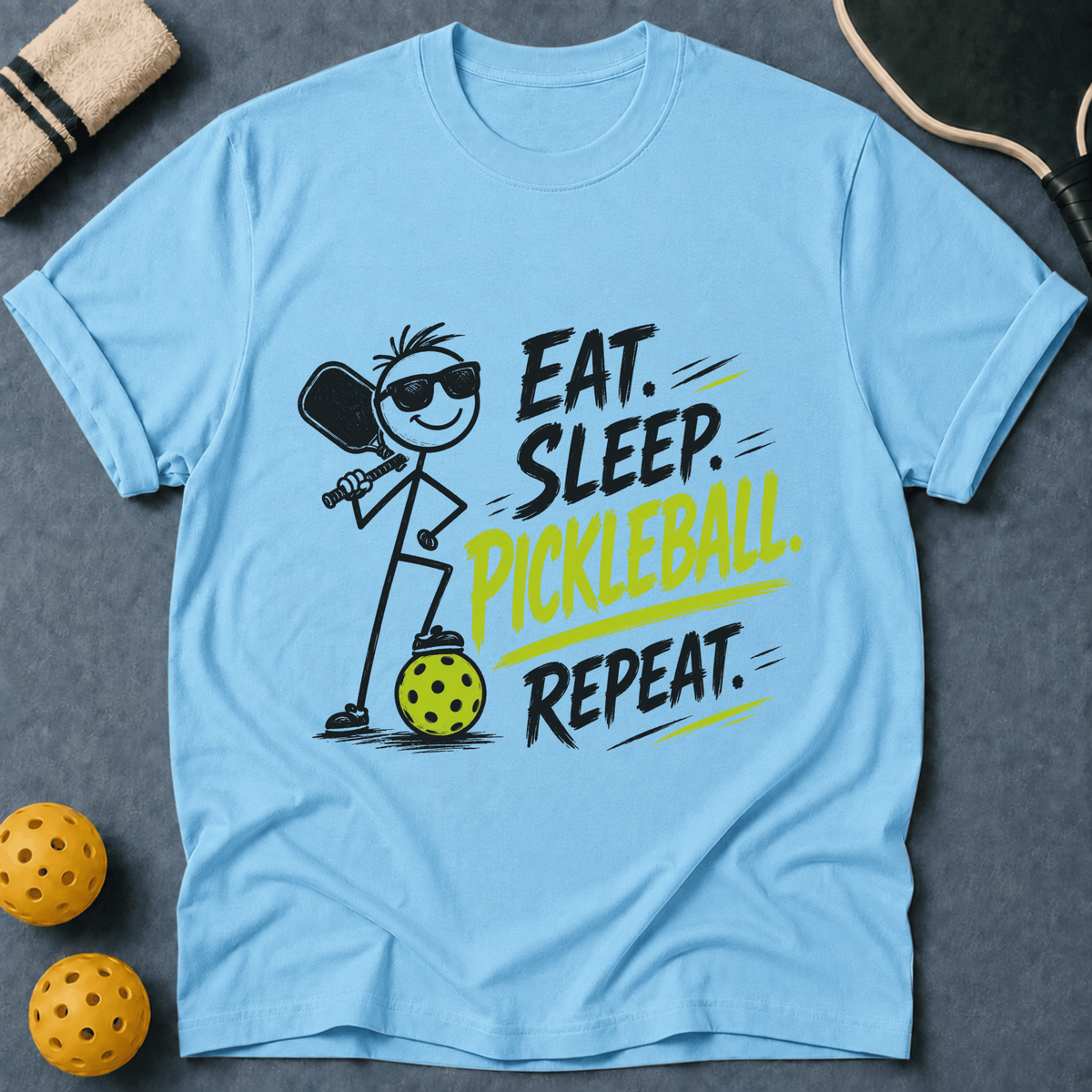 Eat Sleep Pickleball T-Shirt