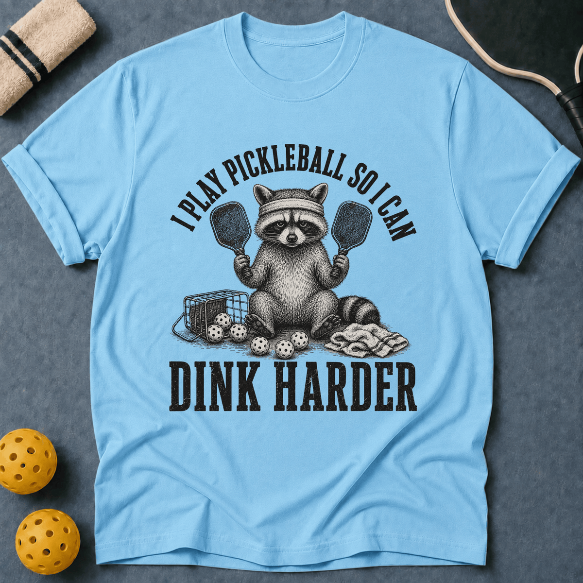 Raccoon Cartoon T-Shirt