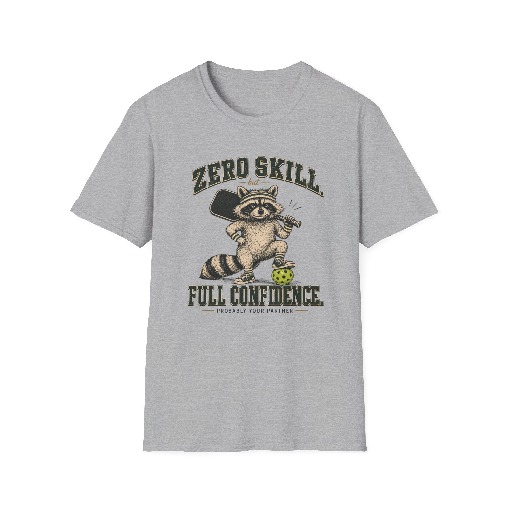 Full Confidence Raccoon T-Shirt