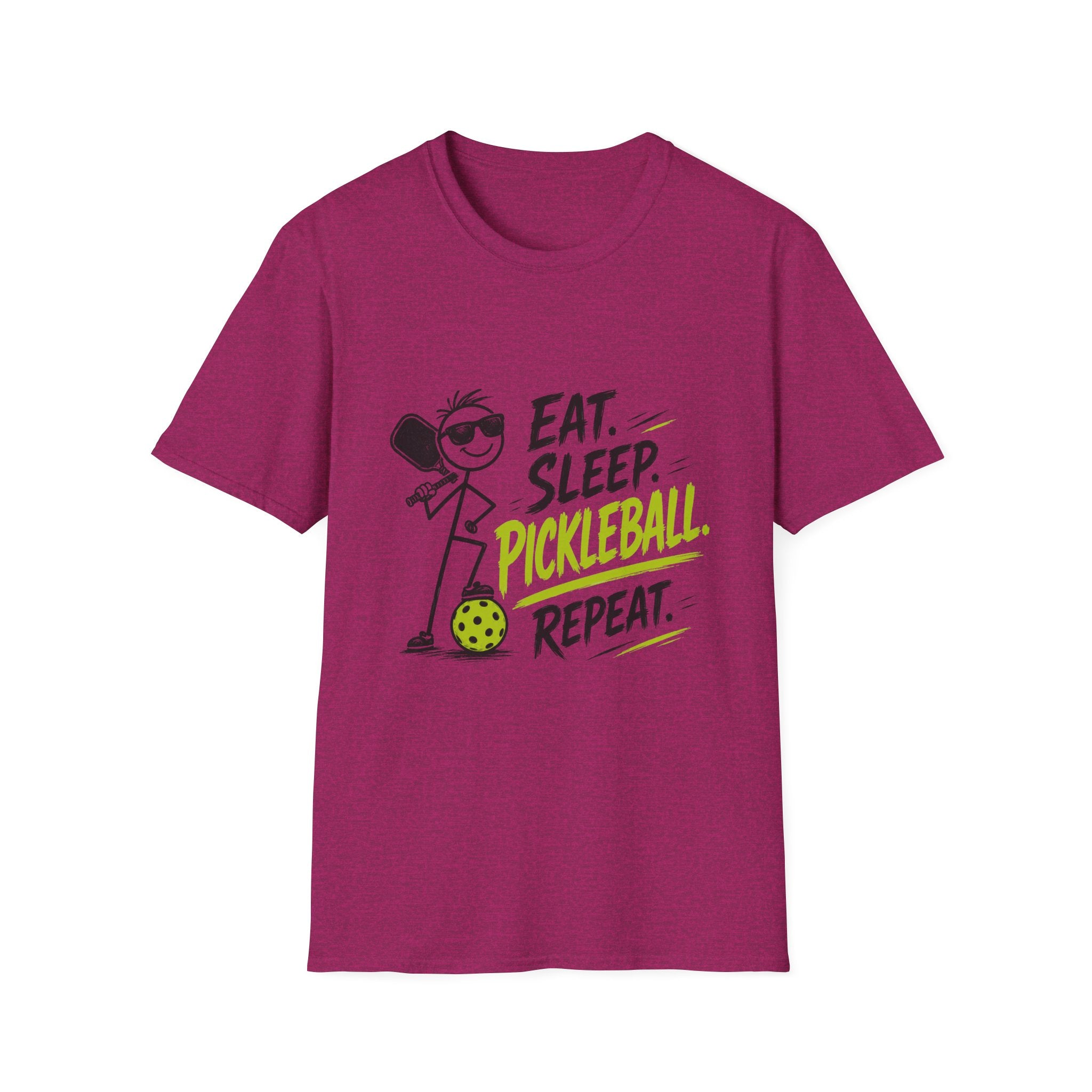 Eat Sleep Pickleball Repeat T-Shirt