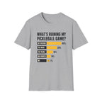 Pickleball Excuses Chart T-Shirt