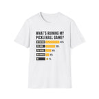 Pickleball Excuses Chart T-Shirt