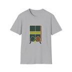 Pickleball Court Emblem T-Shirt