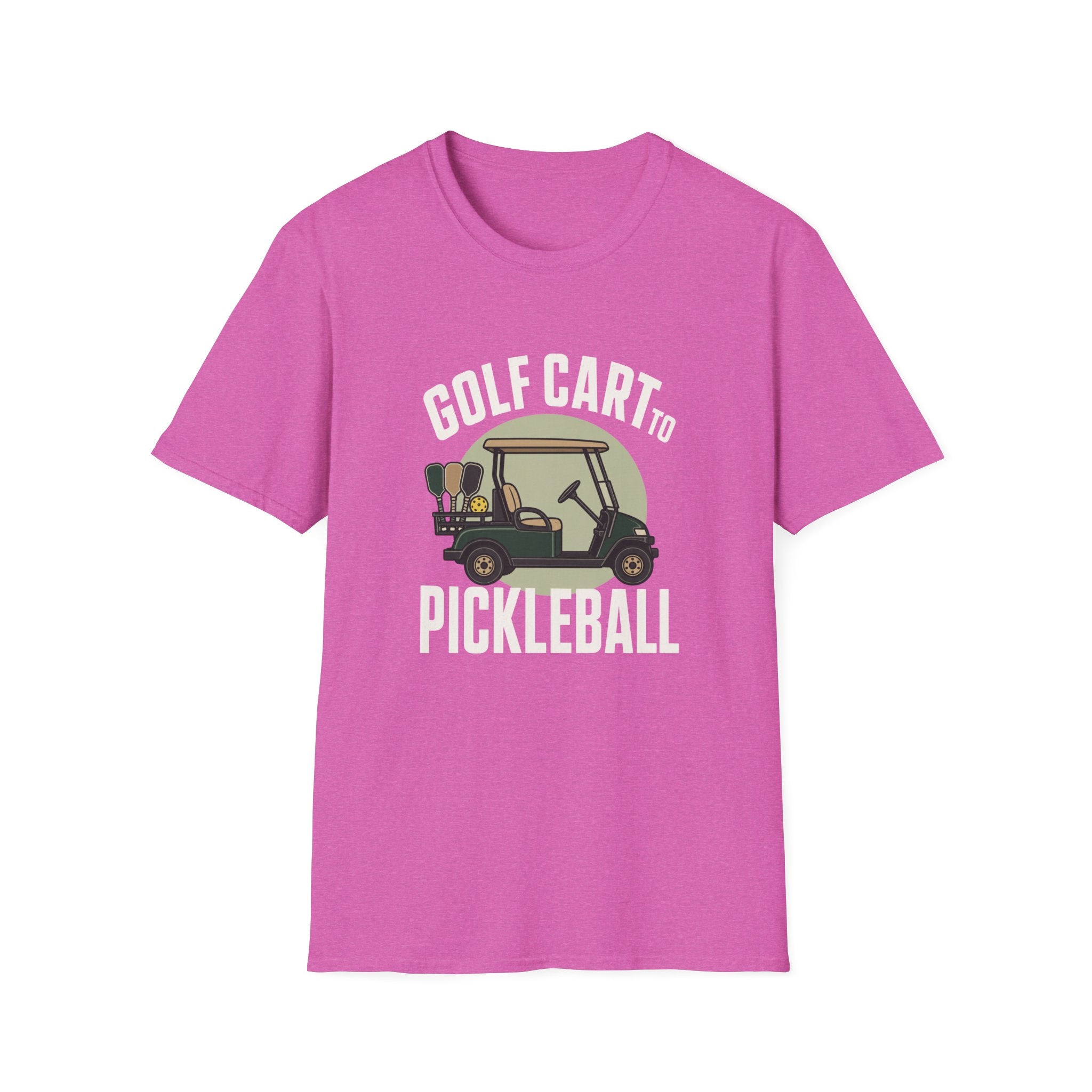 Golf Cart To Pickleball T-Shirt
