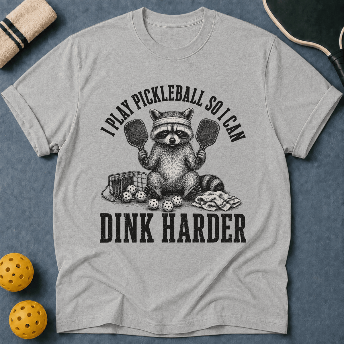 Raccoon Cartoon T-Shirt