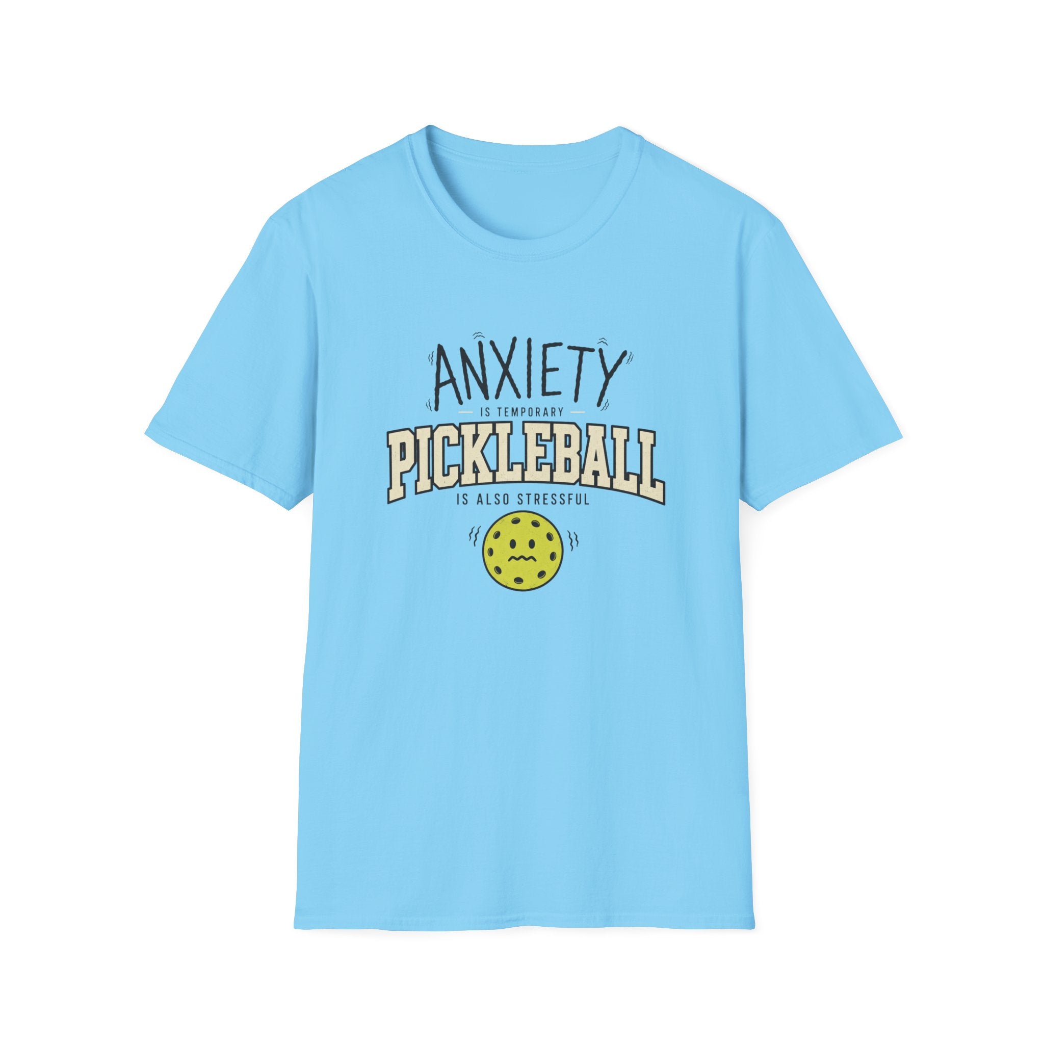 Pickleball Cures My Anxiety T-Shirt