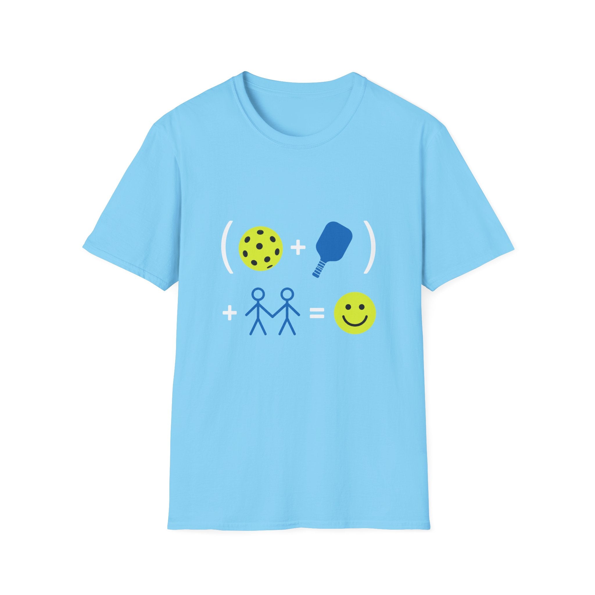 Pickleball + Friends = Happy T-Shirt