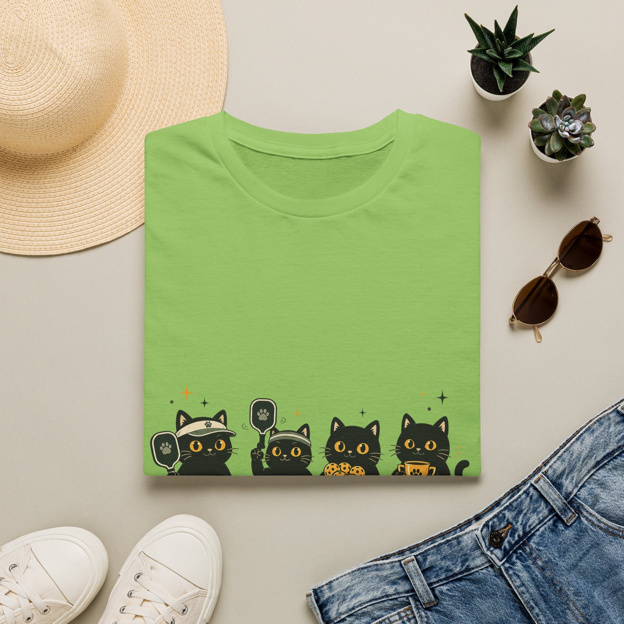 Four Black Cats T-Shirt