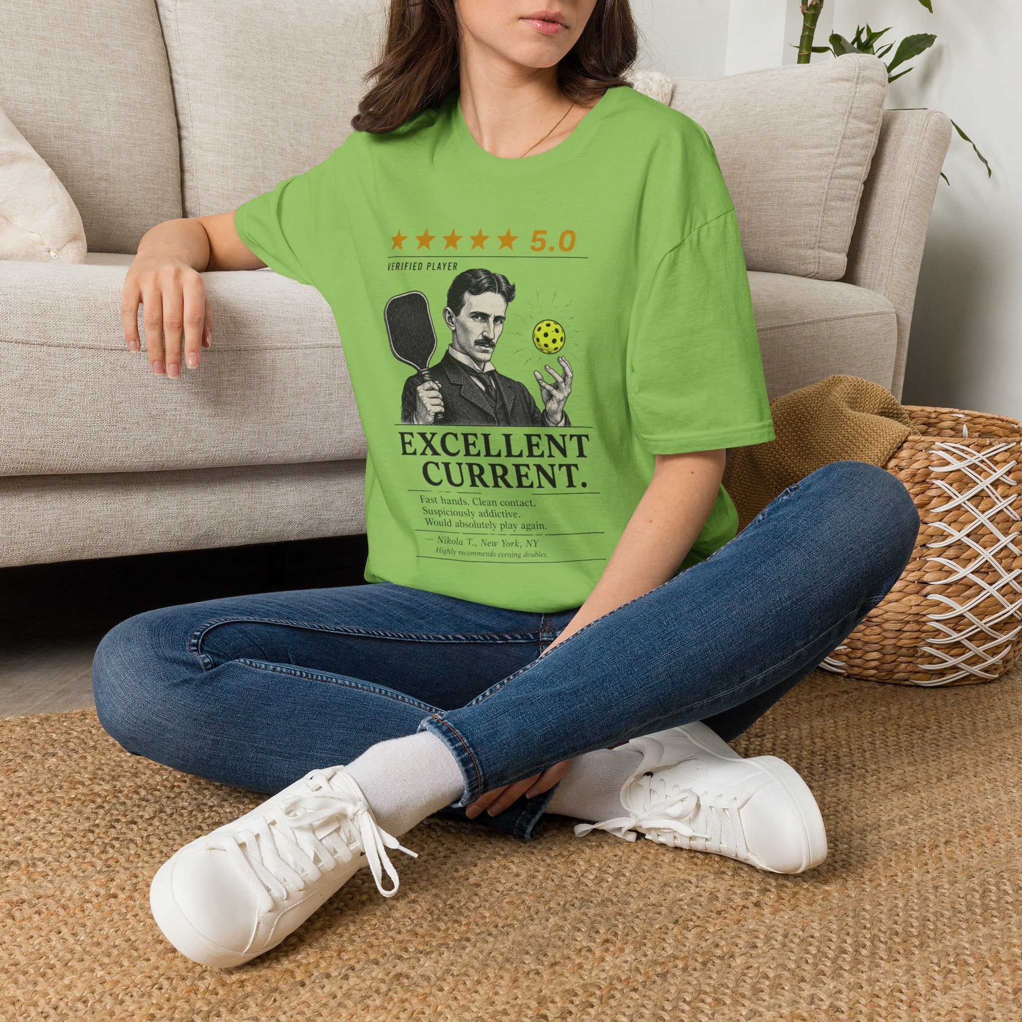Nikola Tesla Review T-Shirt