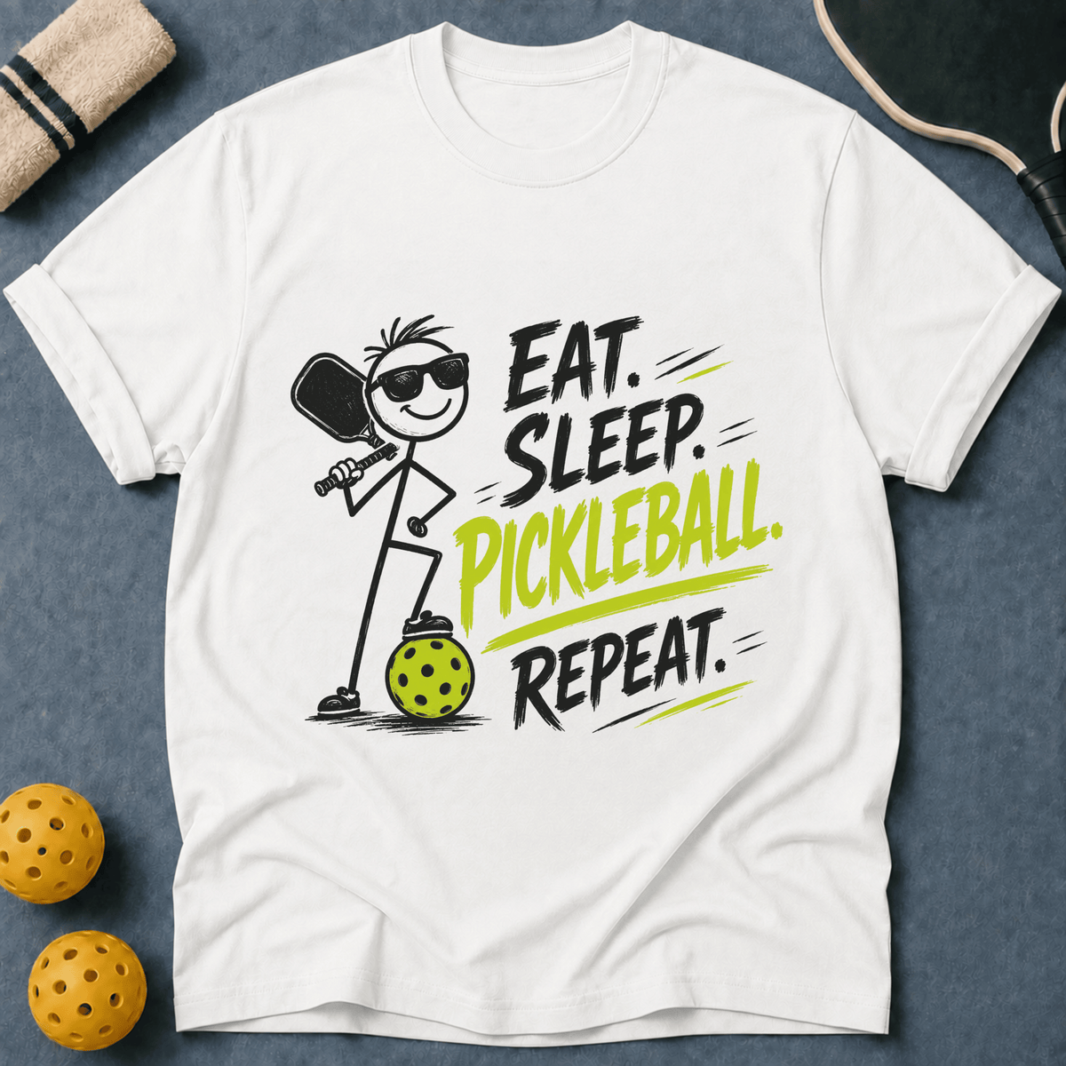 Eat Sleep Pickleball T-Shirt