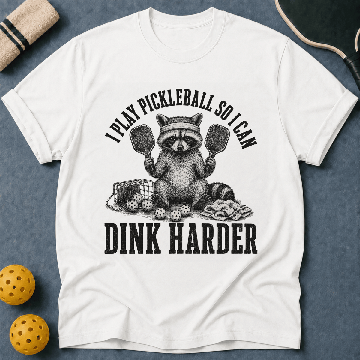 Raccoon Cartoon T-Shirt