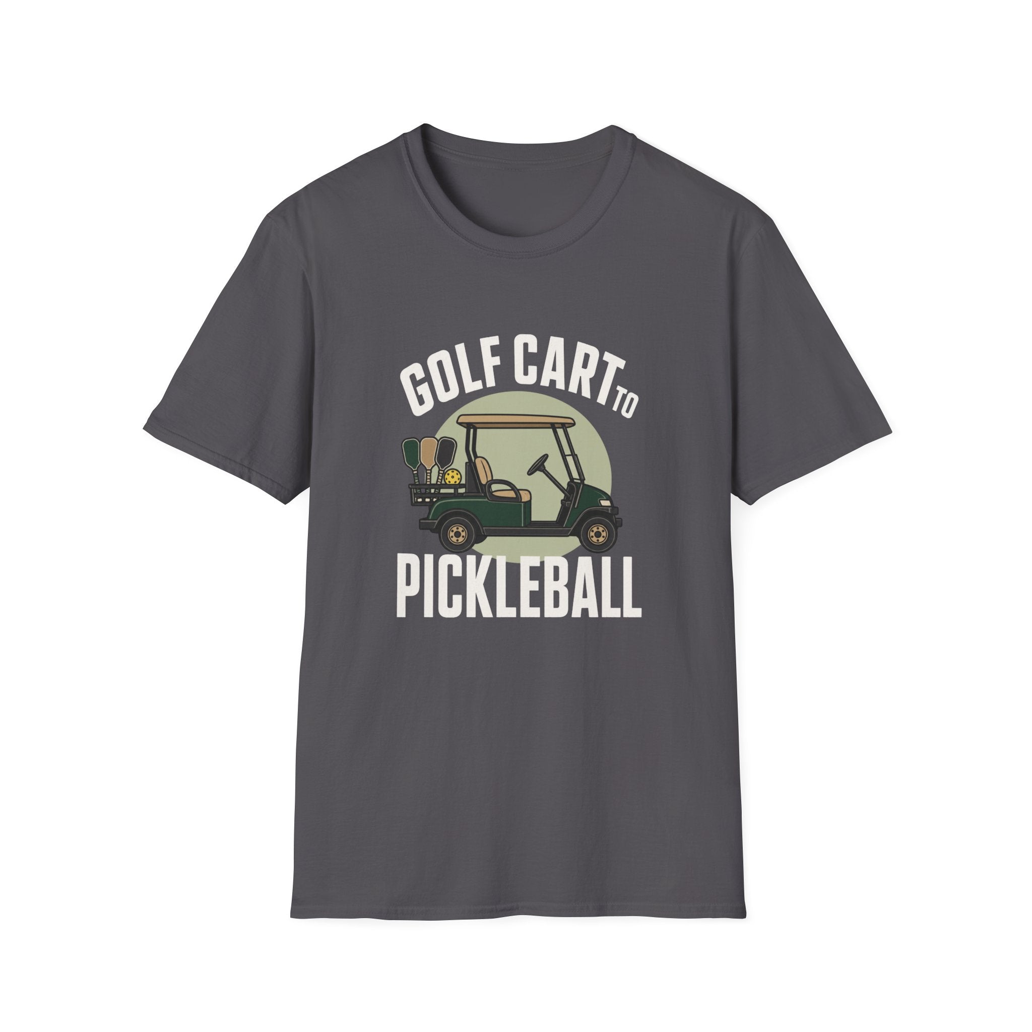 Golf Cart To Pickleball T-Shirt