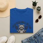 Raccoon Cartoon Pickleball T-Shirt