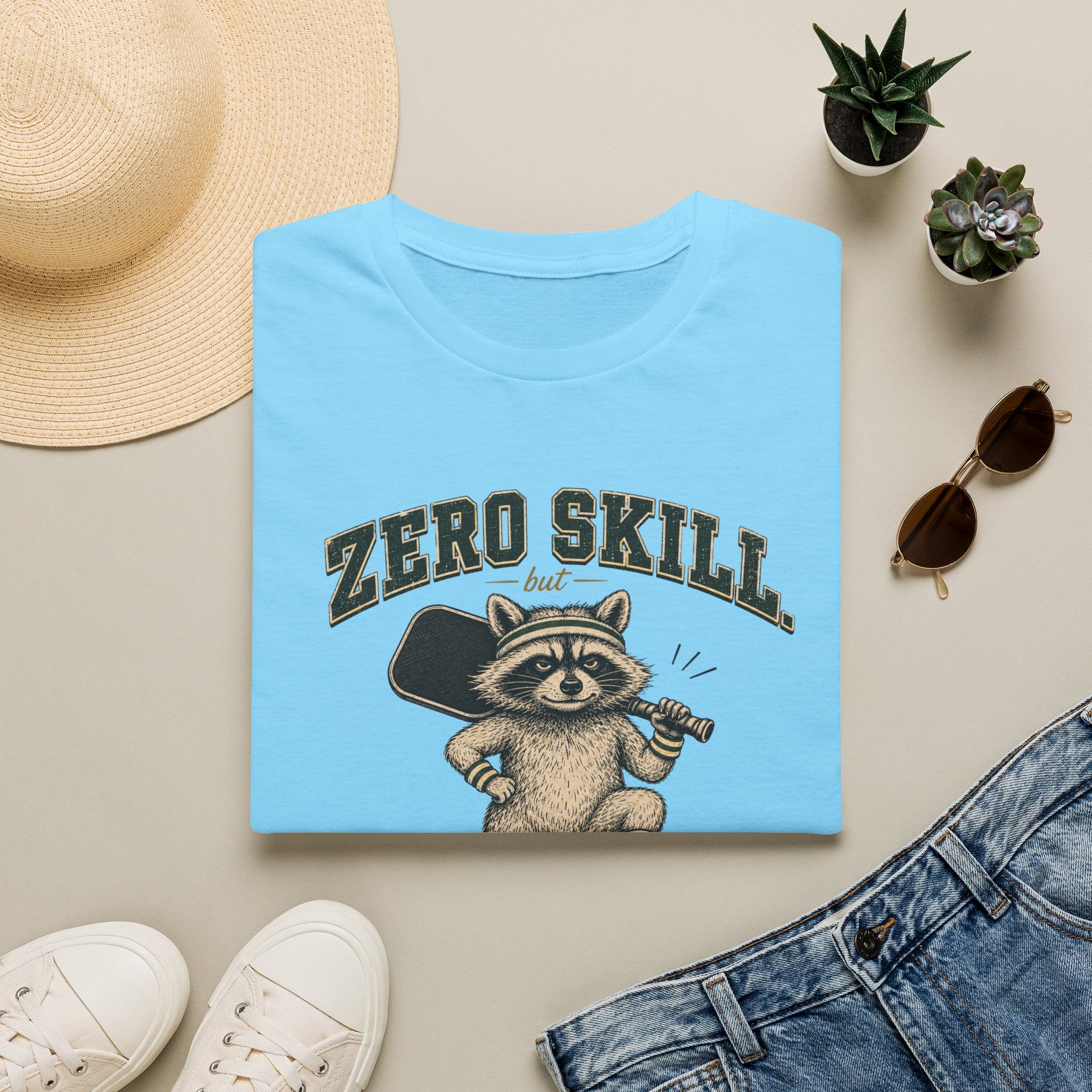 Full Confidence Raccoon T-Shirt