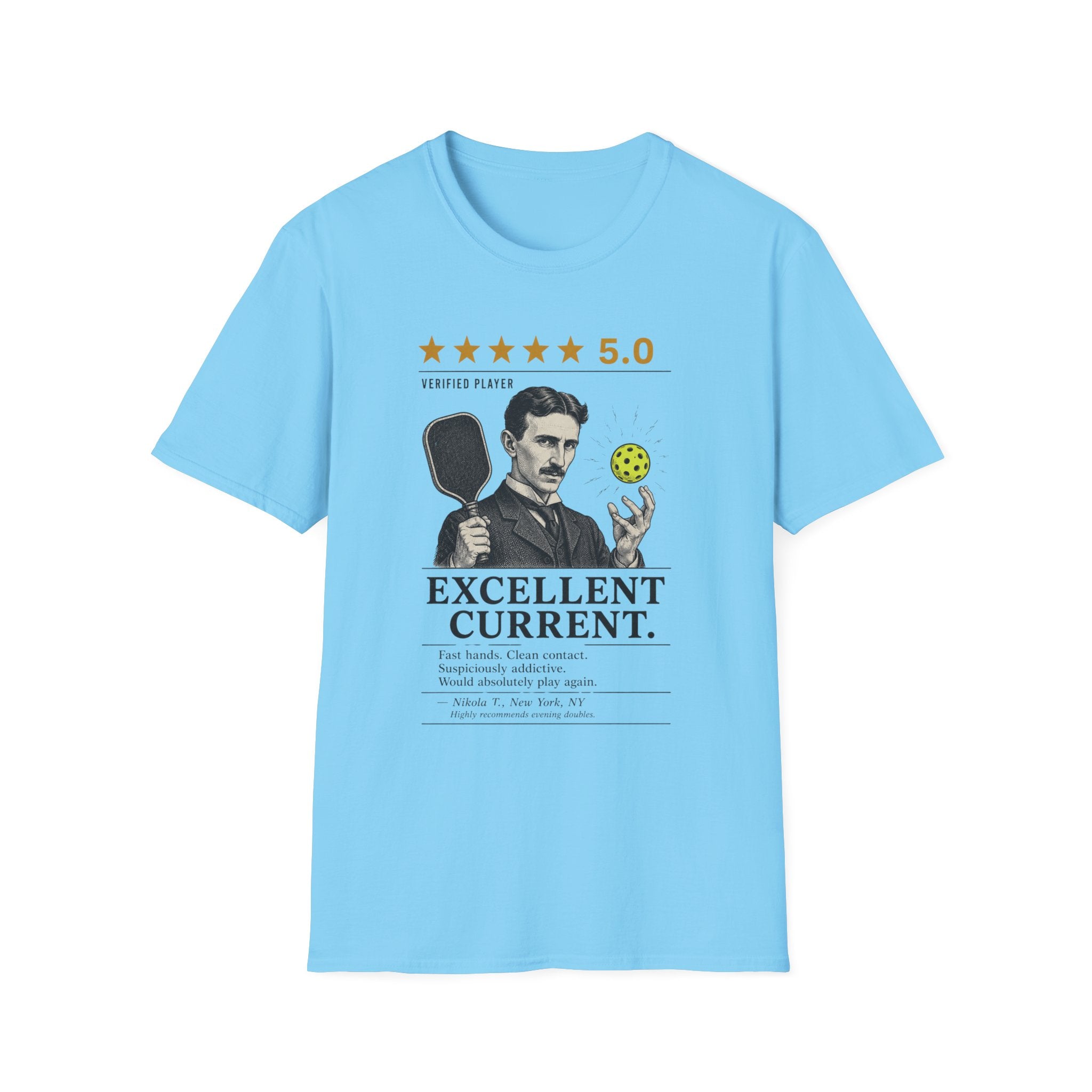 Nikola Tesla Review T-Shirt