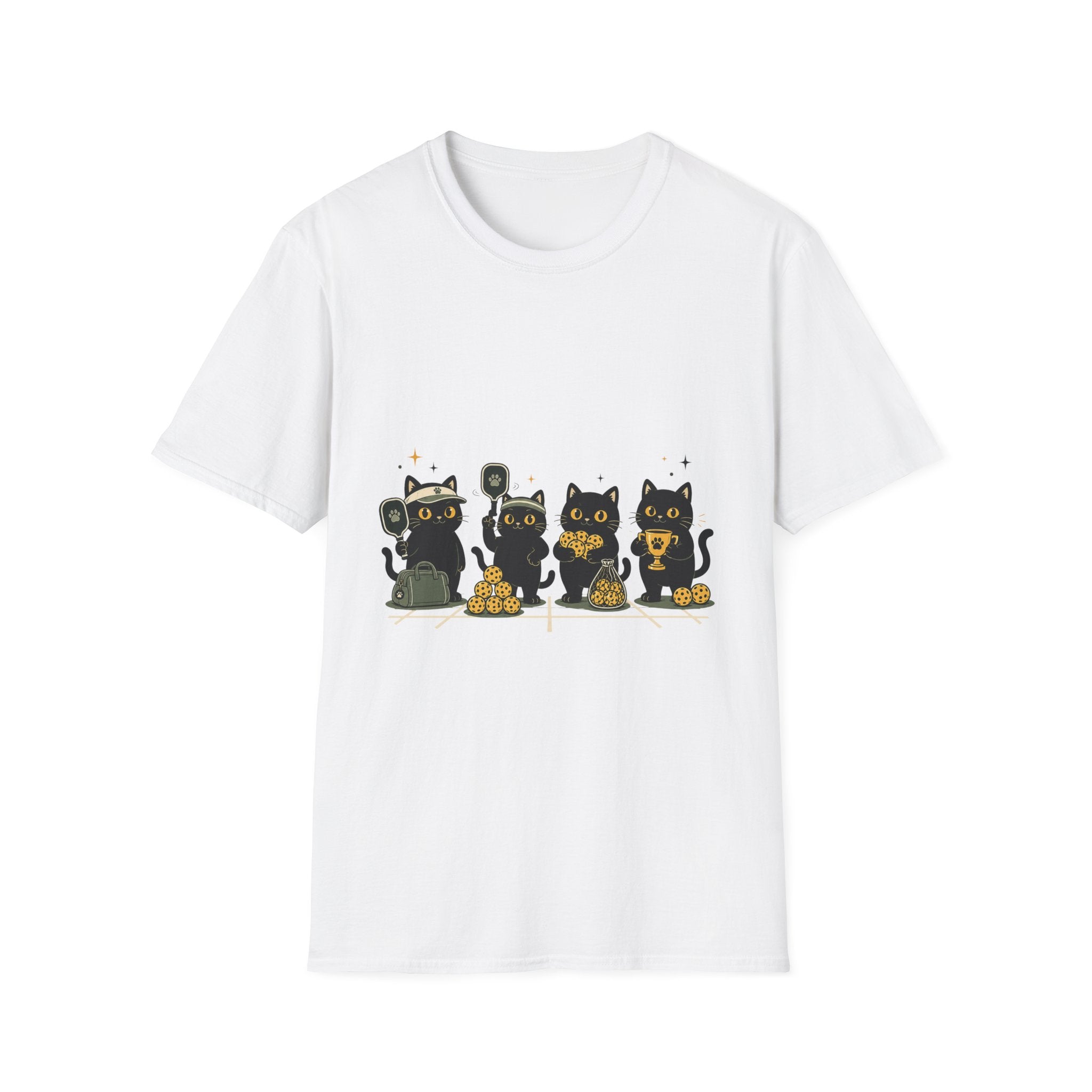 Four Black Cats T-Shirt