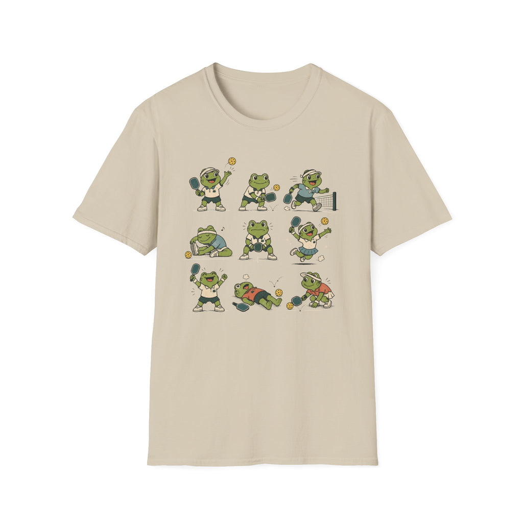 Frogs Playing Pickleball T-Shirt