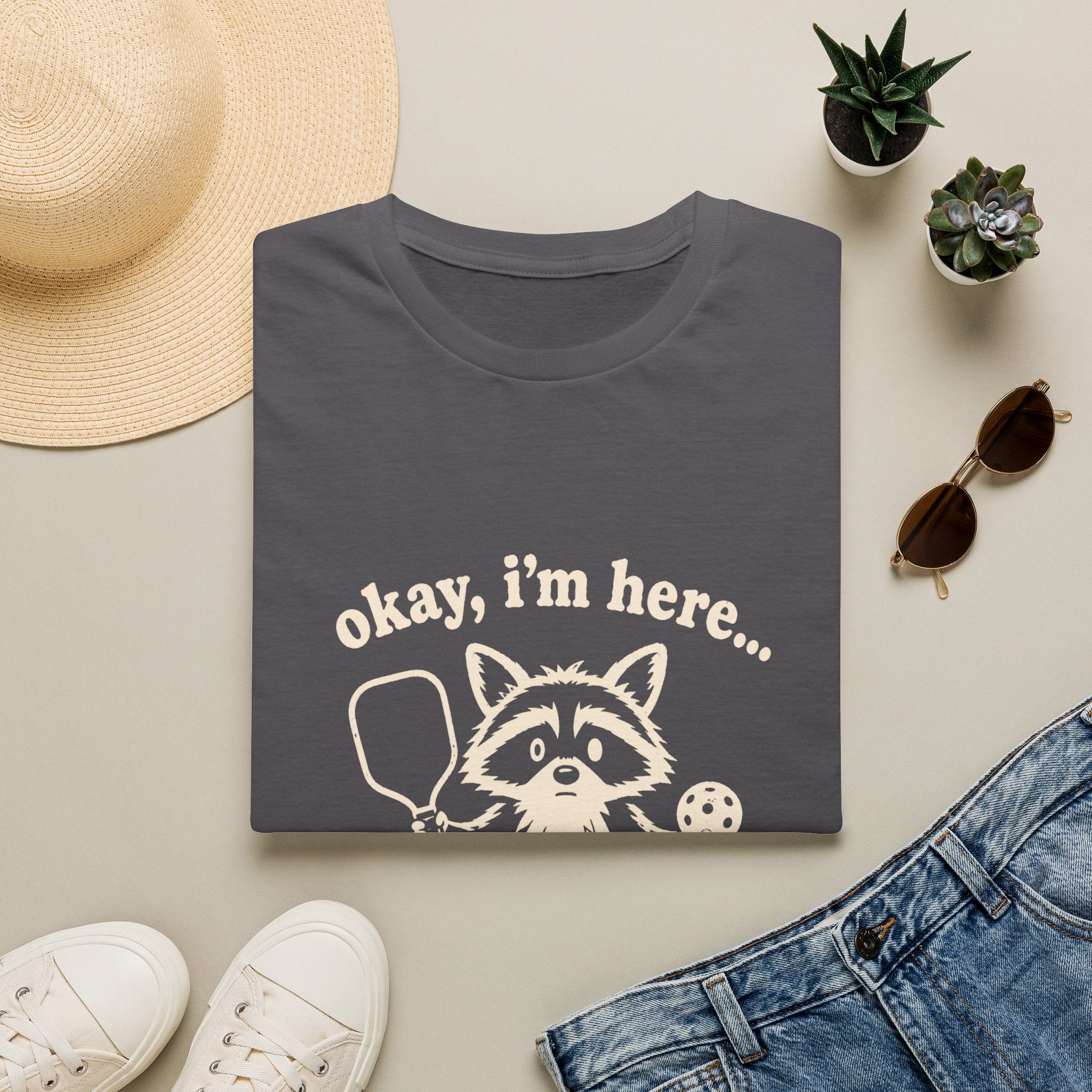 Raccoon: I'm Here T-Shirt