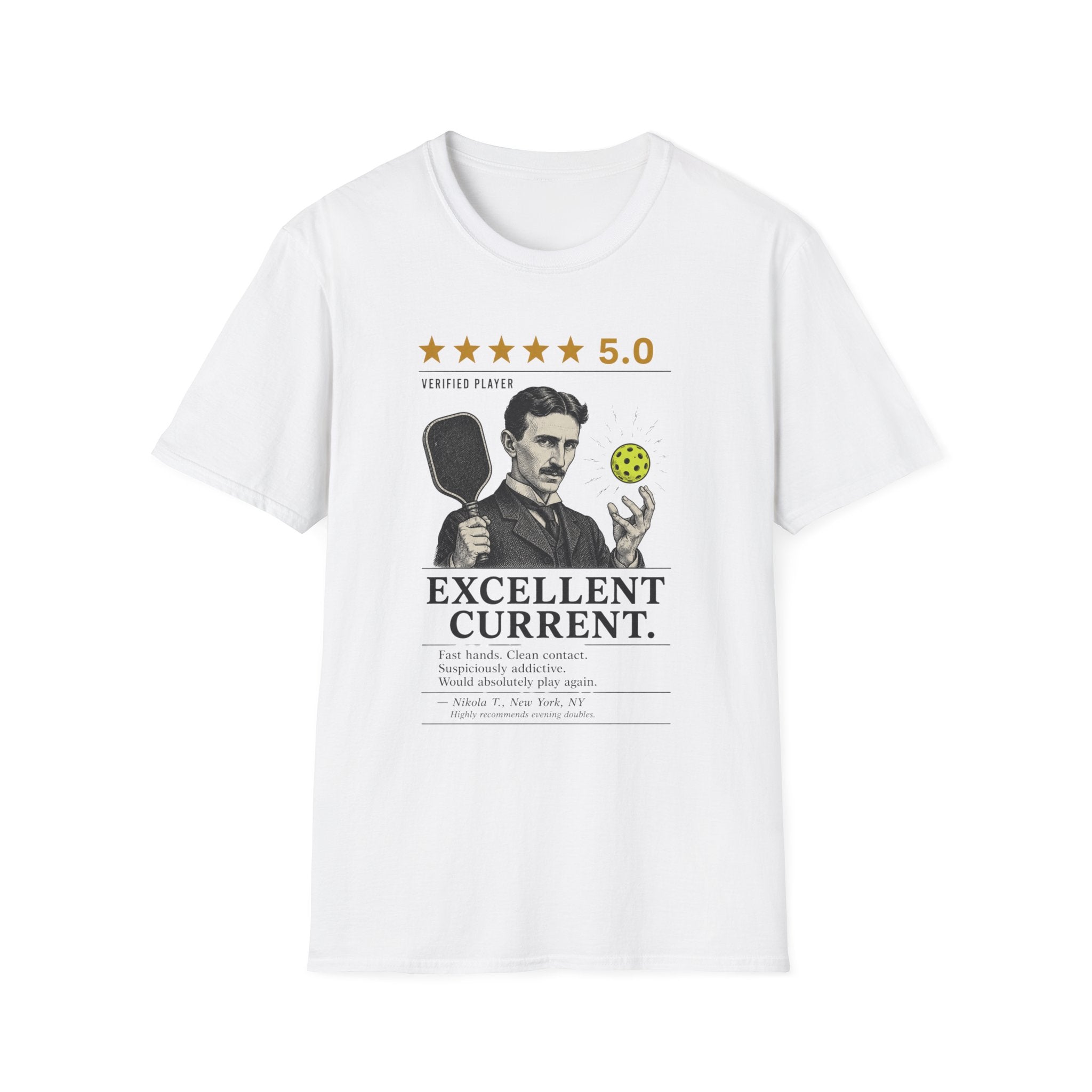 Nikola Tesla Review T-Shirt