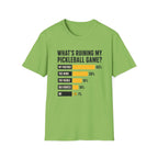 Pickleball Excuses Chart T-Shirt