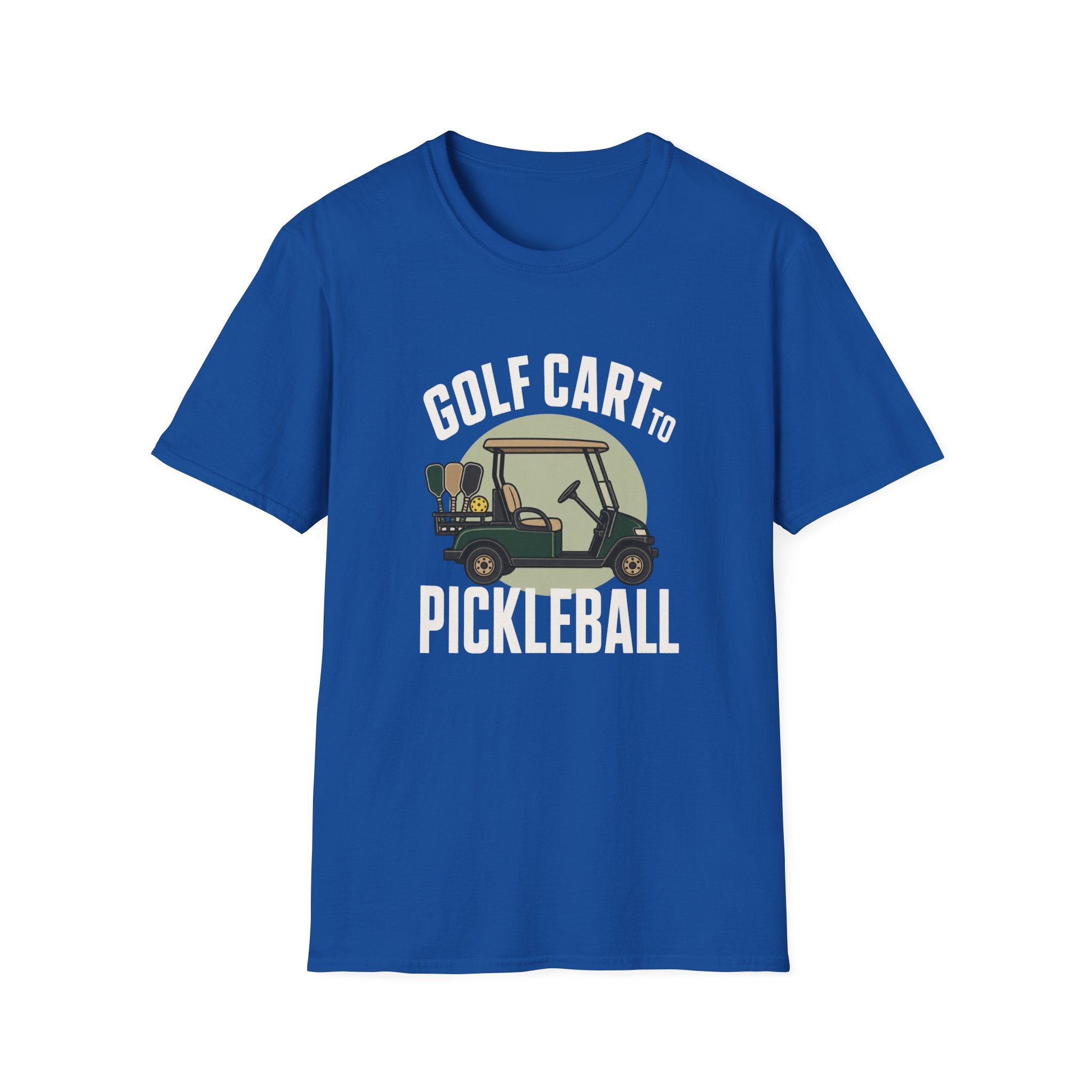 Golf Cart To Pickleball T-Shirt
