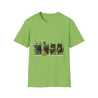 Four Black Cats T-Shirt
