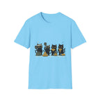 Four Black Cats T-Shirt
