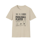 Pickleball Player Label T-Shirt