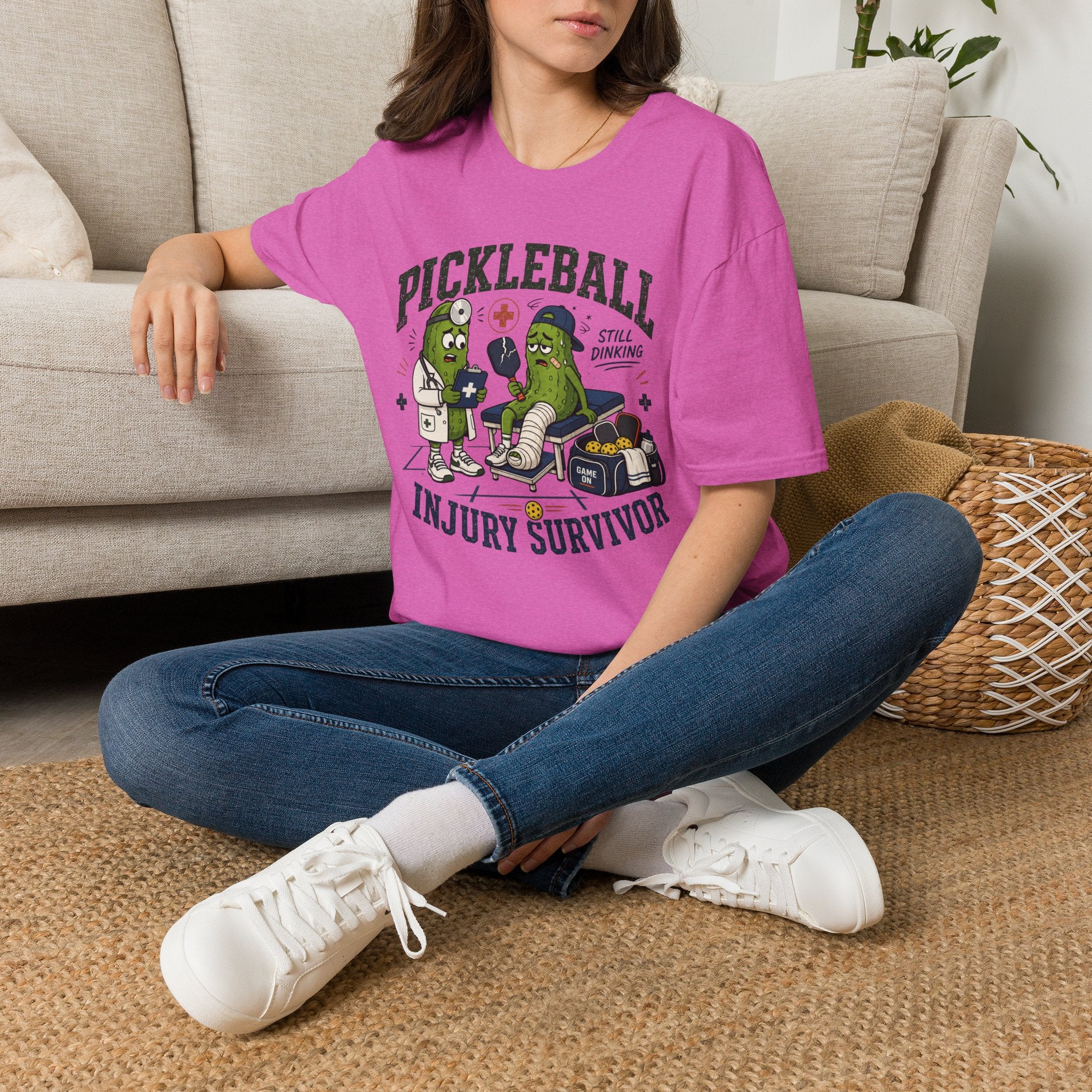 Pickleball Injury Survivor T-Shirt