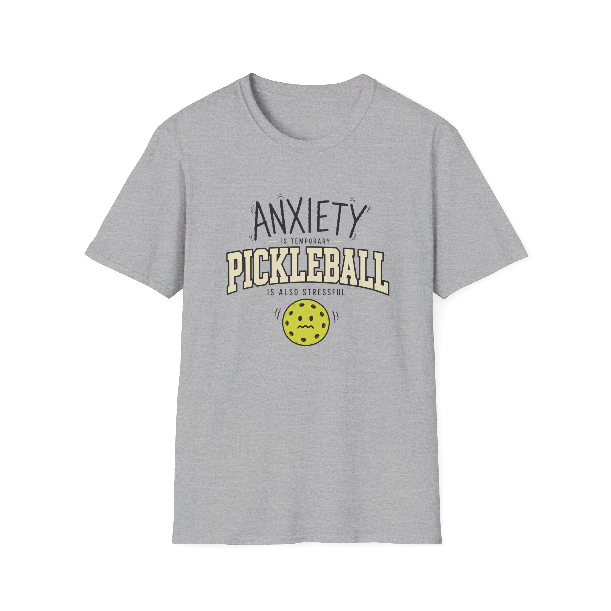 Pickleball Cures My Anxiety T-Shirt
