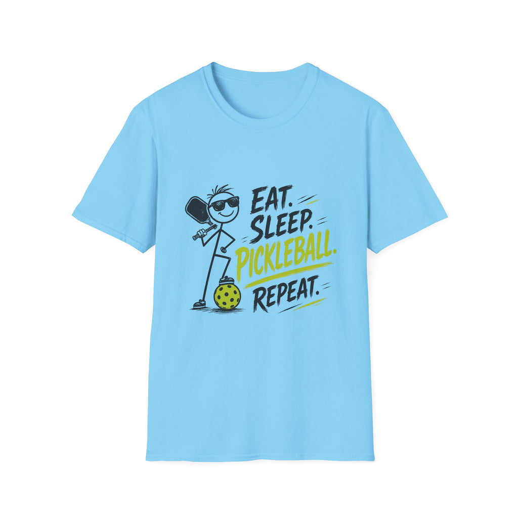 Eat Sleep Pickleball Repeat T-Shirt