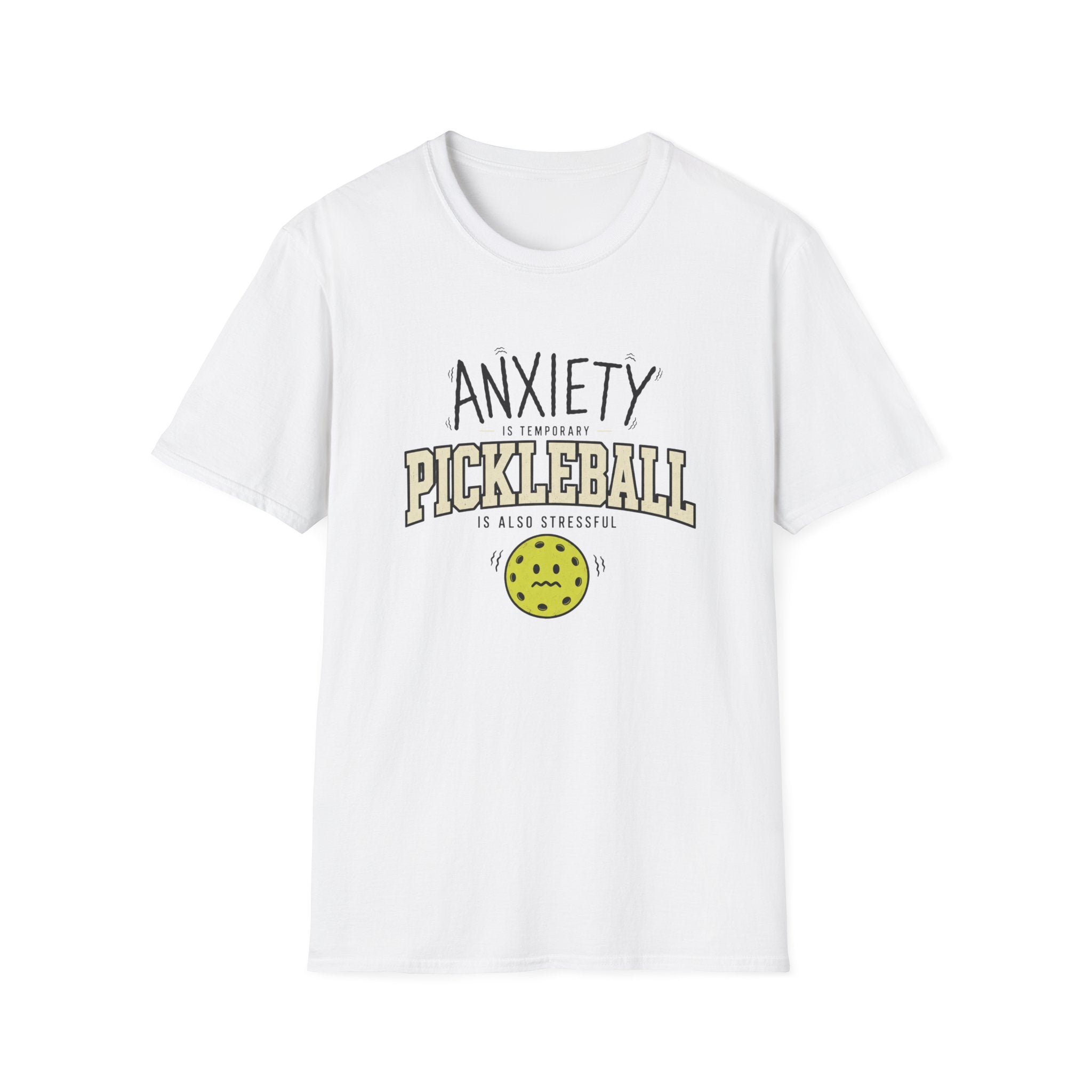 Pickleball Cures My Anxiety T-Shirt