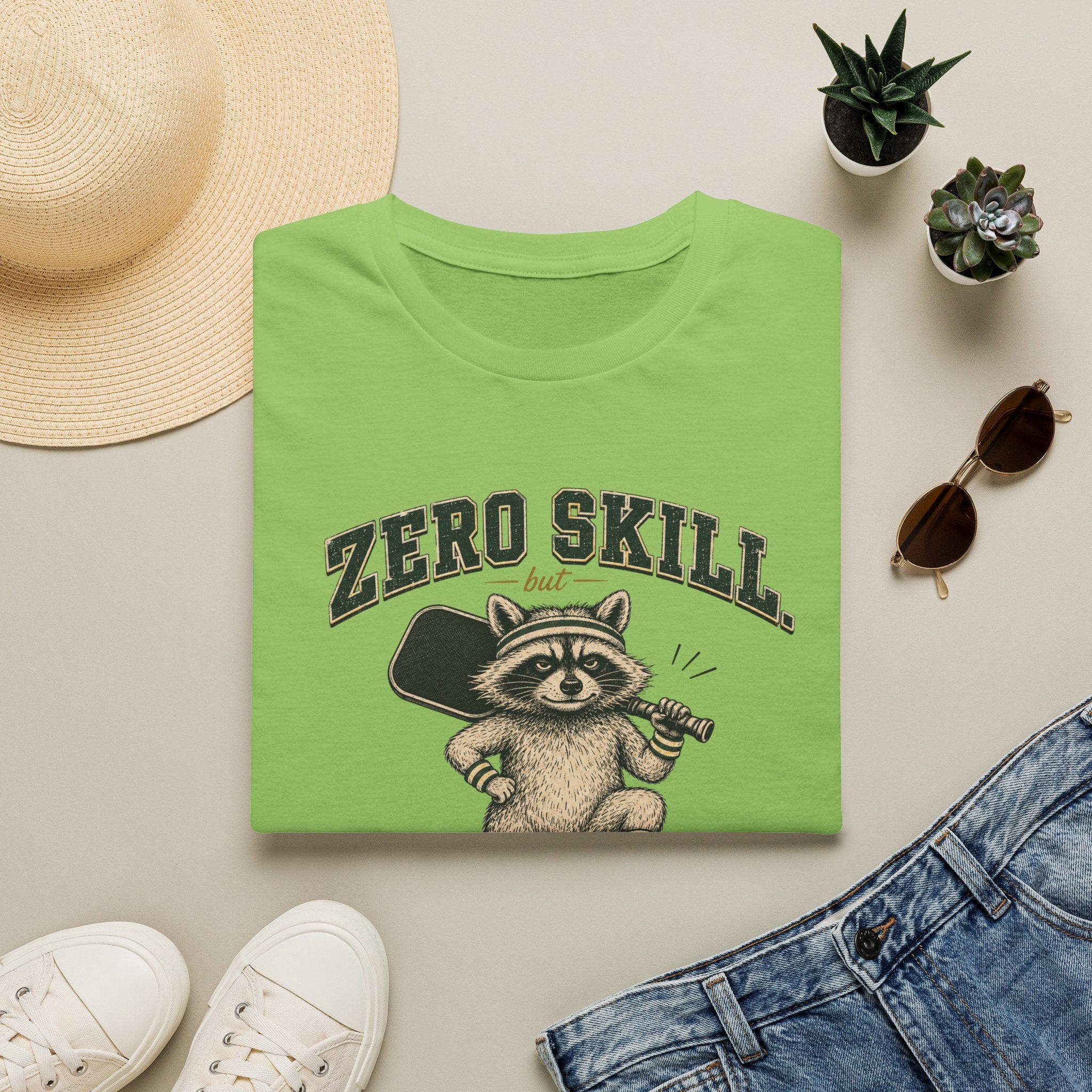 Full Confidence Raccoon T-Shirt