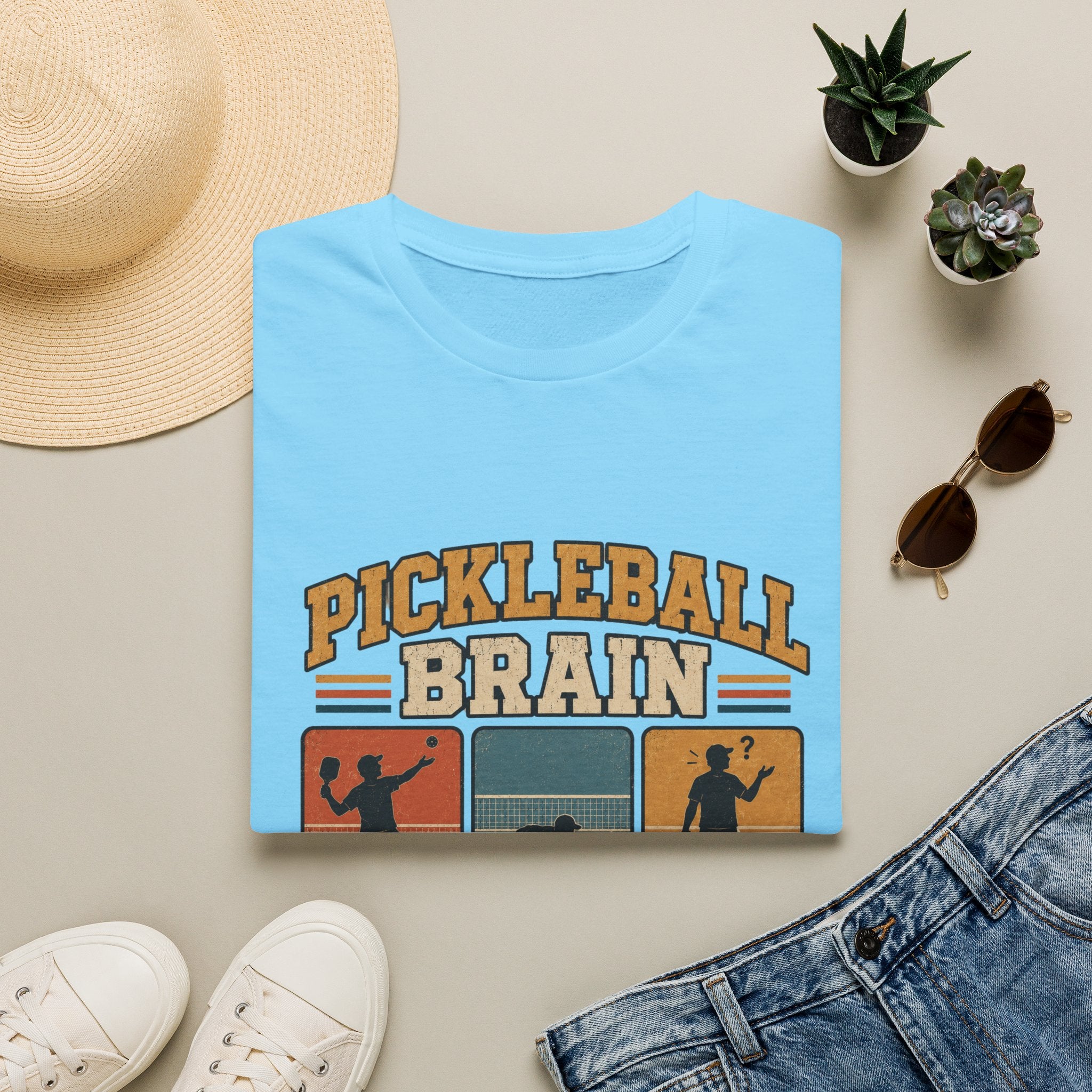 This Is Your Brain On Pickleball T-Shirt