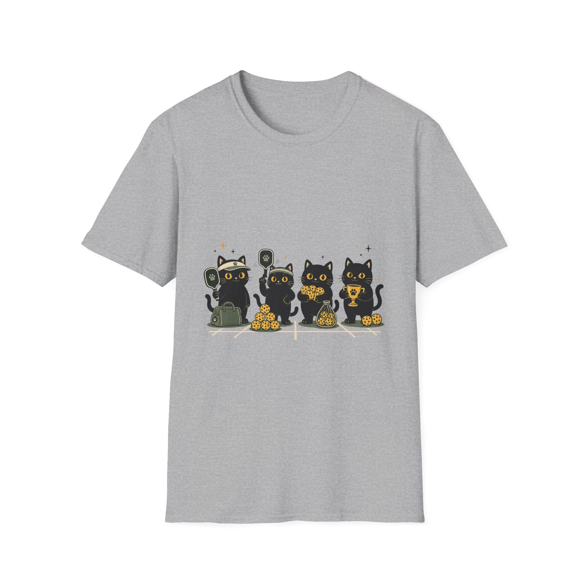 Four Black Cats T-Shirt