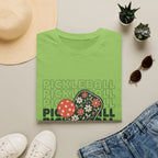 Floral Pickleball Paddles T-Shirt