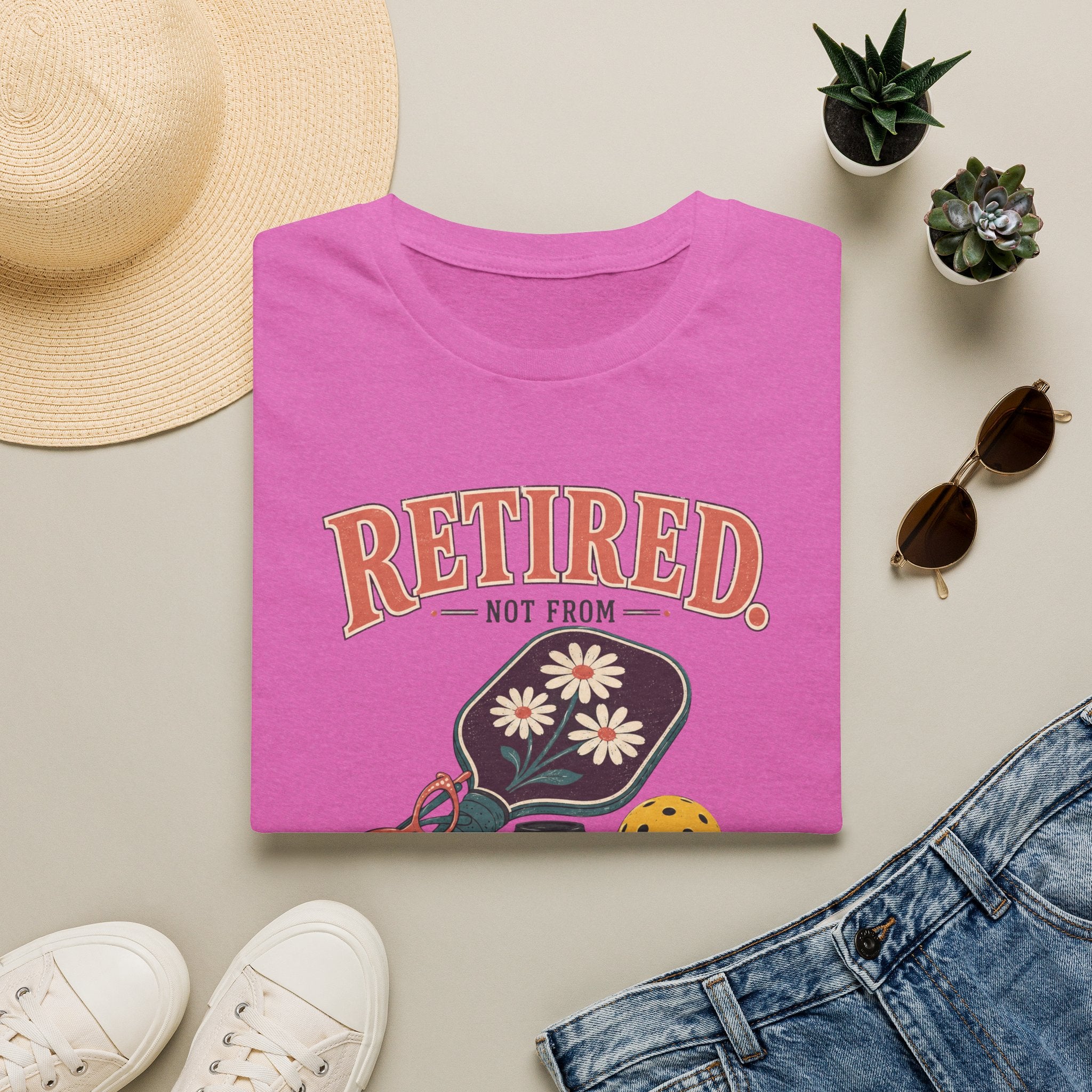 Retired Not From Pickleball T-Shirt