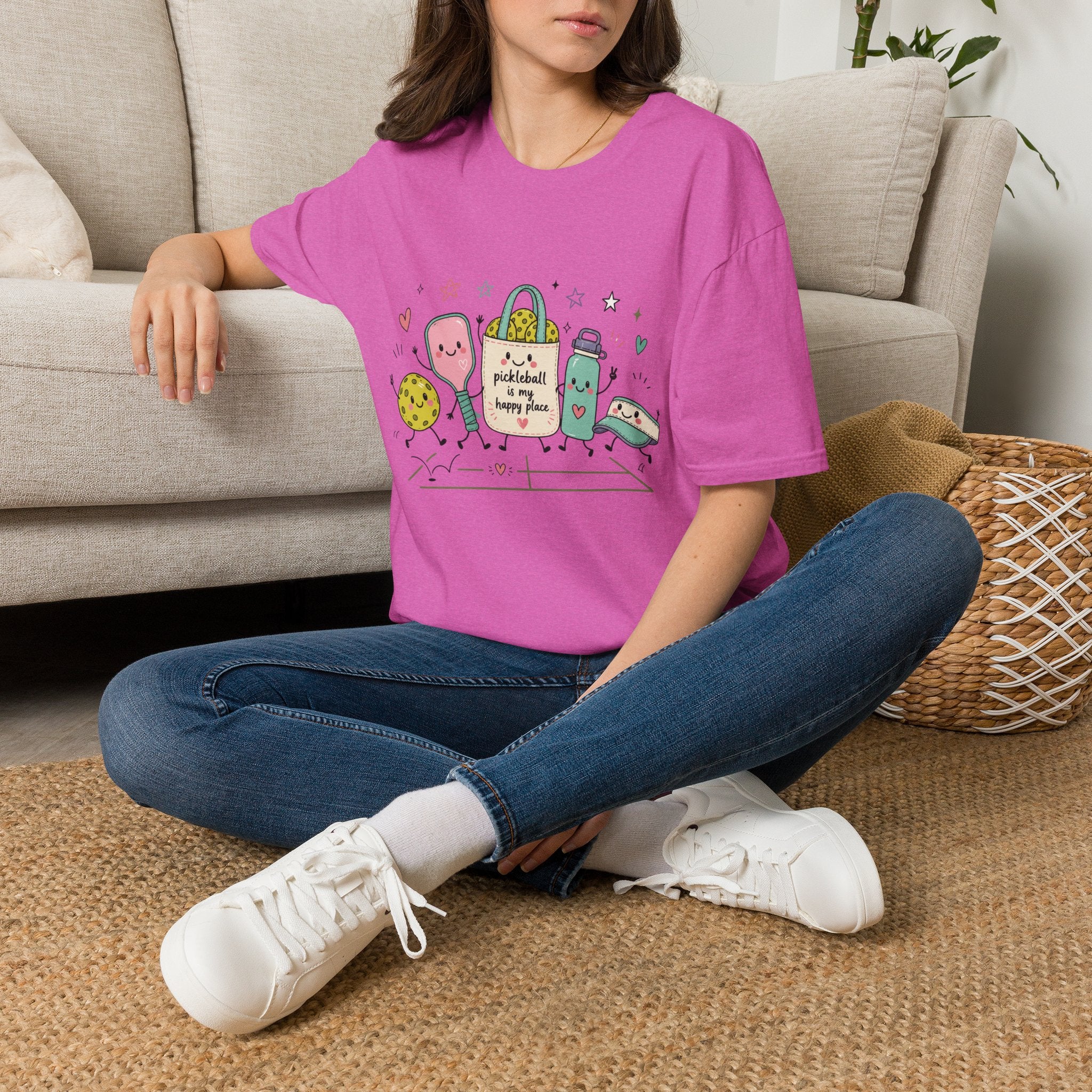 The Court Is My Happy Place T-Shirt