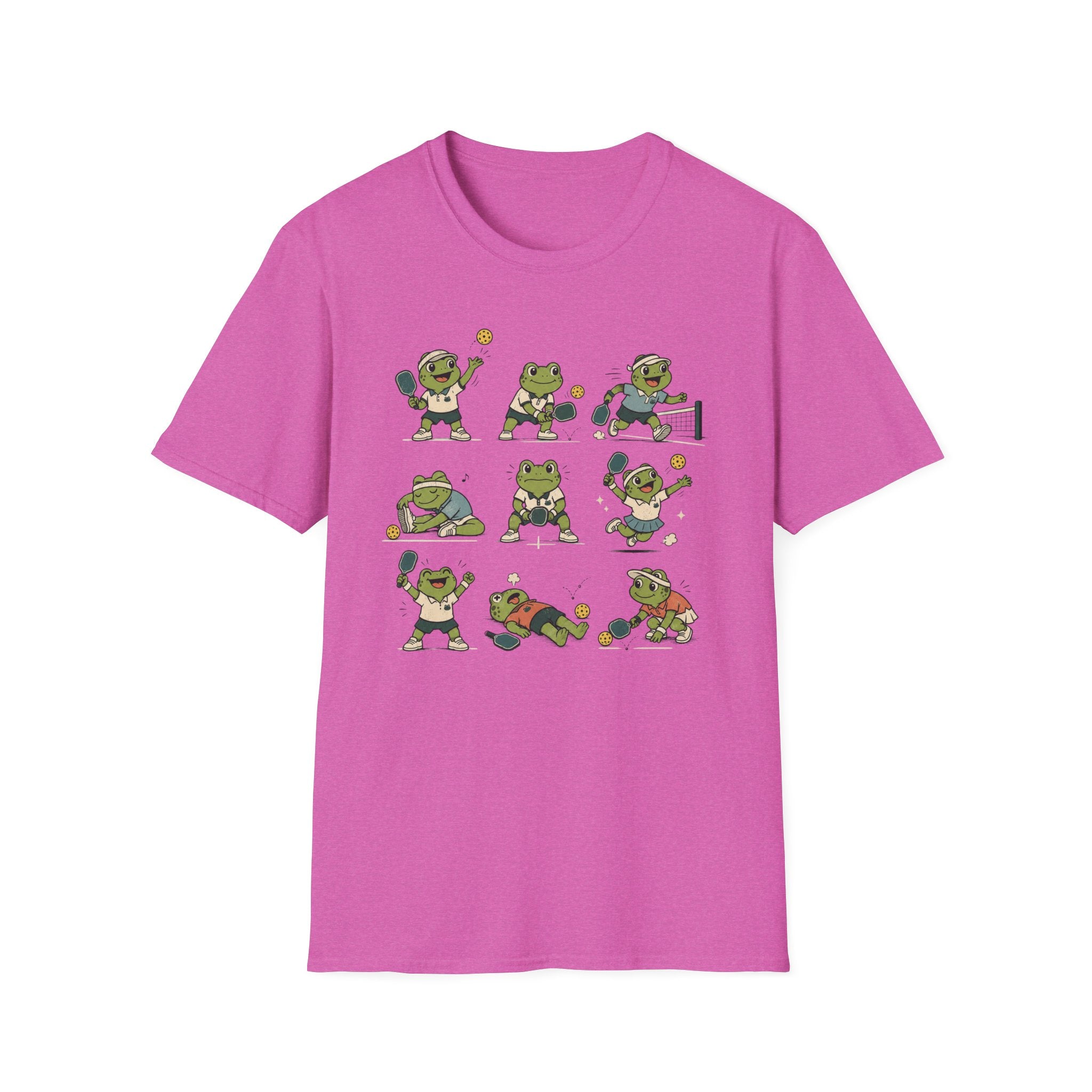 Frogs Playing Pickleball T-Shirt