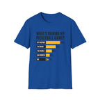 Pickleball Excuses Chart T-Shirt