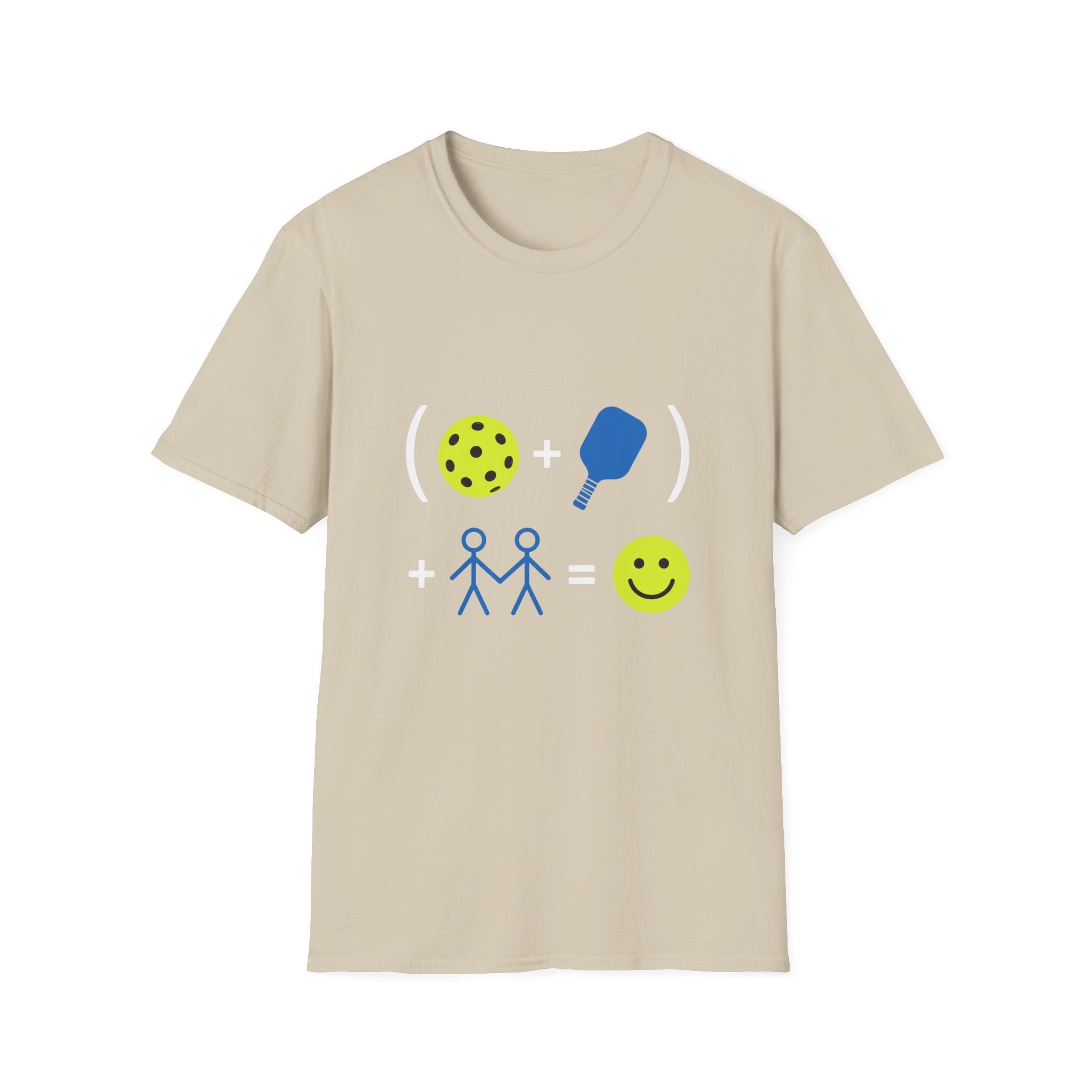 Pickleball + Friends = Happy T-Shirt