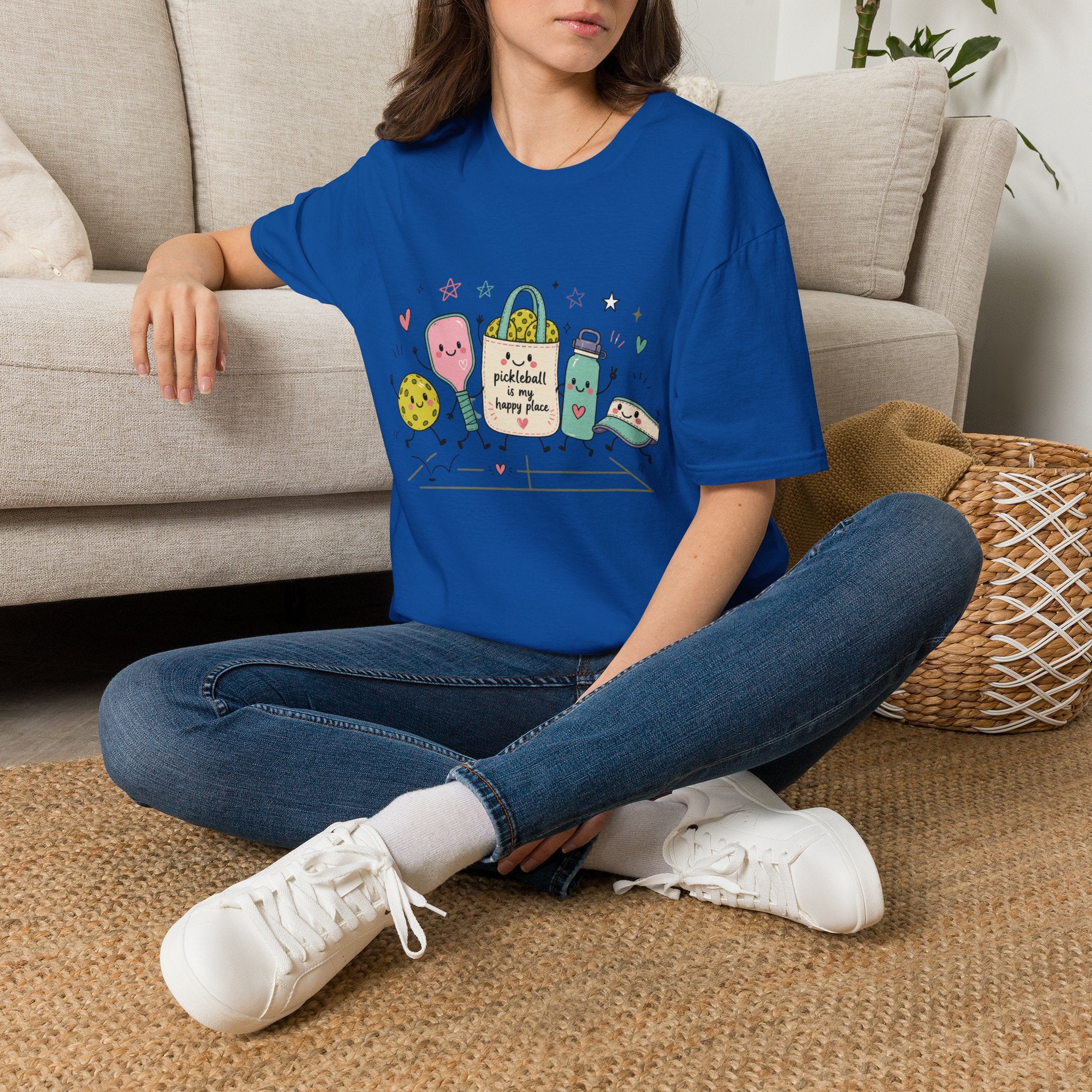 The Court Is My Happy Place T-Shirt